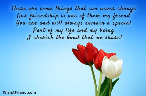 There are some things that can, Best Friend Quote