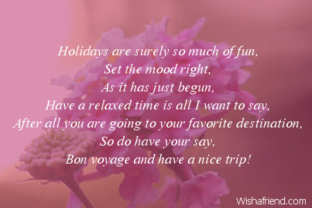 Voyage meaning bon How Do