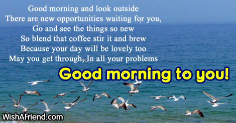 Image result for good morning poem