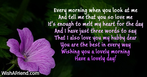Good Morning Messages For Husband Page 2