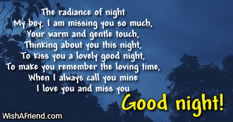 Lovers bedtime poems for Good Night