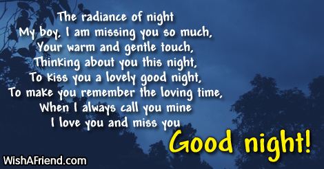 Good Night Poems For Him