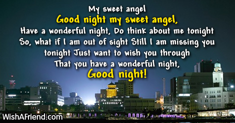 Goodnight my angel quotes