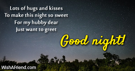 Good Night Messages For Husband