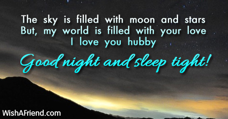 Good Night Messages For Husband