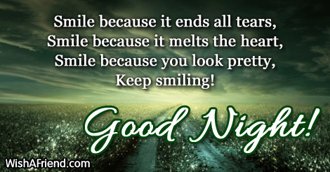 Good Night Quotes To Make Her Smile | Love Quotes Everyday