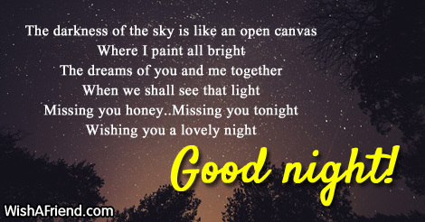 Good Night Messages For Girlfriend