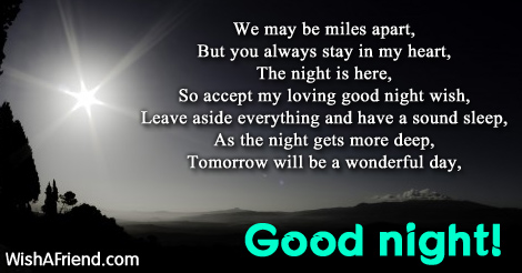 Image result for good night poem