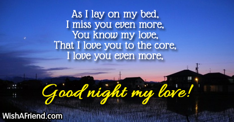 Good Night Messages For Girlfriend