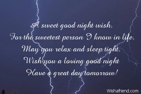 Good wishing night someone Best 60