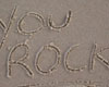 Messages On Sand Pictures