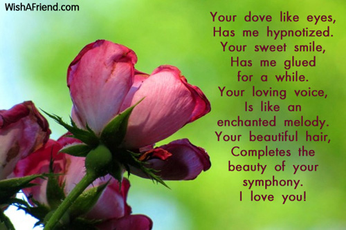 For her me your everything poems to 52 Cute