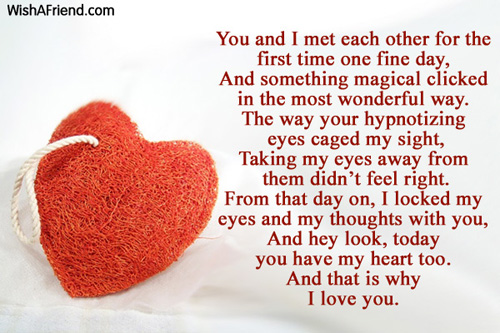 poem for my love