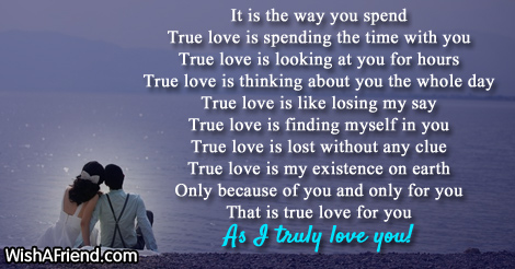 True love poems romantic Love Poems