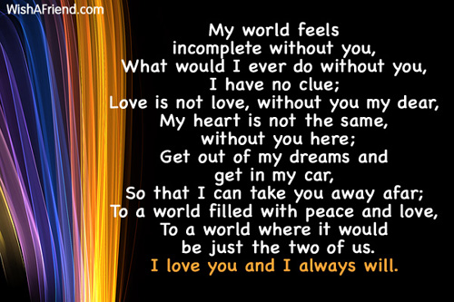 You Are My Dream Romantic Poem
