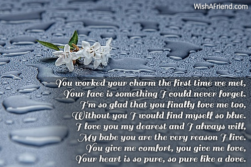 I Will Love You Forever Poem