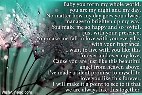 Everything poem for my her are you You Are