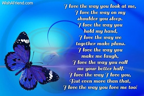 My love for you poems for boyfriend