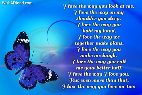 I Love You Poems For Him