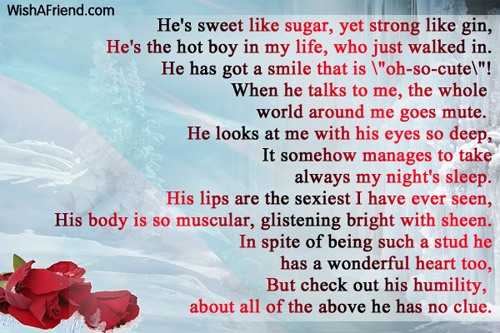 wallpapers Sweet Cute Poems For Him my mr perfect poem for boyfriend.