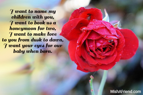 I Want You Forever Poem For Girlfriend