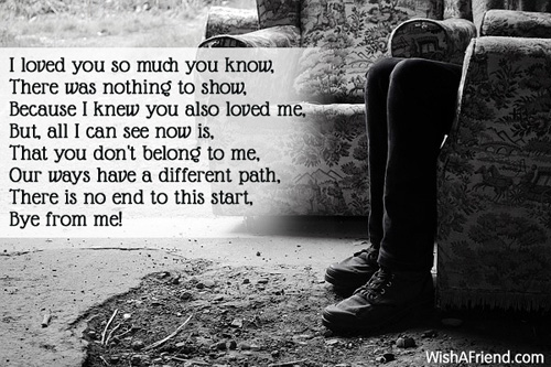 Sad Love Poems For Her