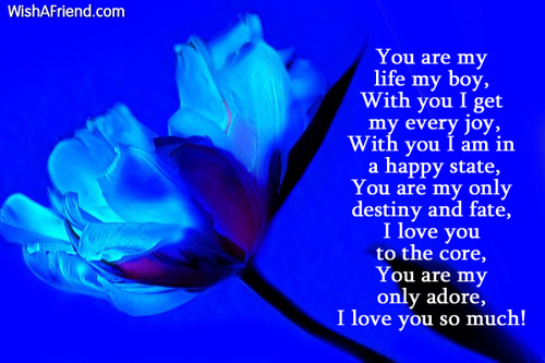 My Life Starts With You Poem For Boyfriend