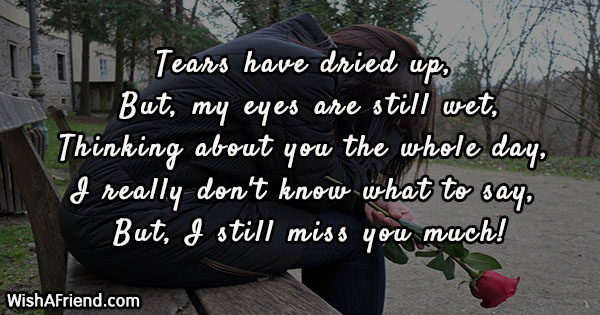 Missing You Messages For Ex Boyfriend