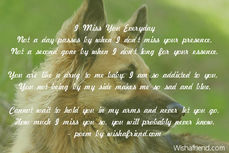 Missing You Poems