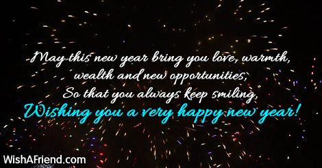 May This New Year Bring You New Year Sayings