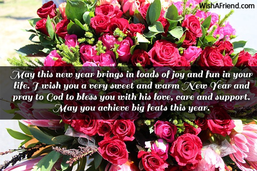May This New Year Brings In New Year Message