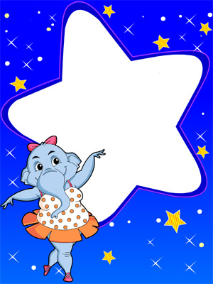 Dancing Female Elephant
