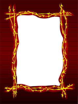 Barbed Frame

