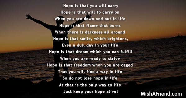 What is hope poem