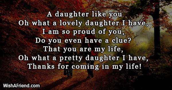 A Daughter Like You Poem For Daughter A Daughter Like You Poem For Daughter