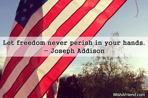 4thjuly-Let freedom never perish in