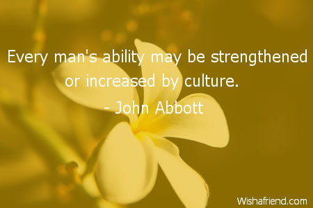ability-Every man's ability may be