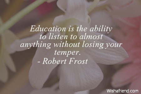 ability-Education is the ability to