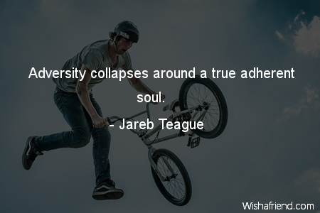 adversity-Adversity collapses around a true