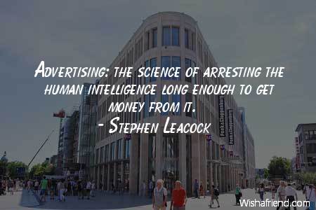 advertising-Advertising: the science of arresting