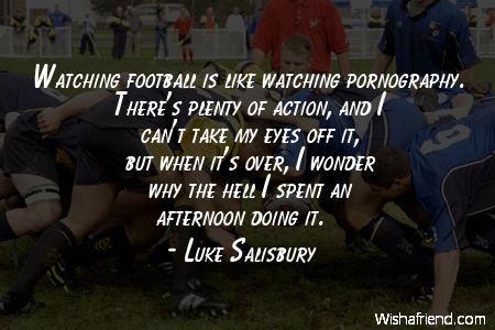 americanfootball-Watching football is like watching