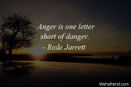 anger-Anger is one letter short