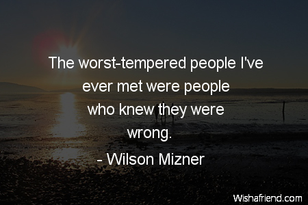 anger-The worst-tempered people I've ever