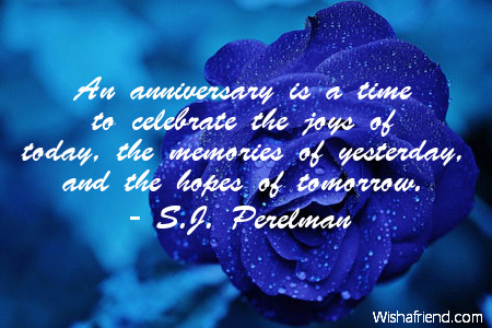 anniversary-An anniversary is a time