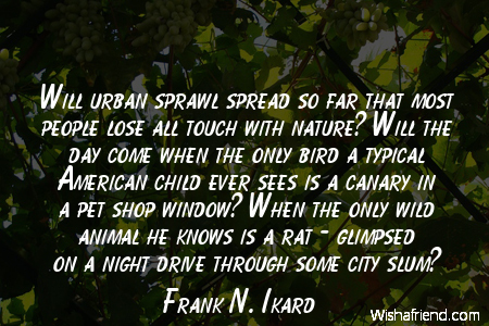 arborday-Will urban sprawl spread so