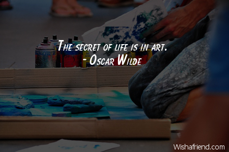 art-The secret of life is