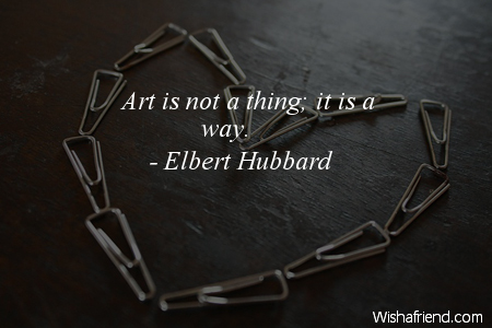 art-Art is not a thing;