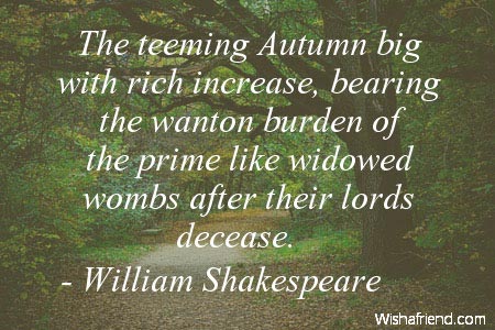 autumn-The teeming Autumn big with