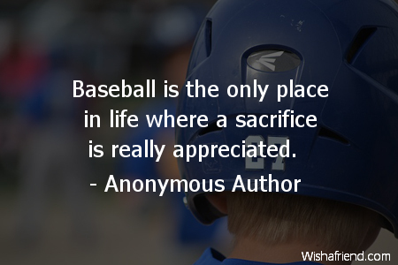 baseball-Baseball is the only place