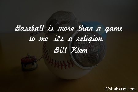 baseball-Baseball is more than a